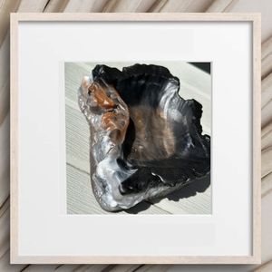 Decorative Epoxy Resin Vase Handmade Jewelry Storage Plate Home Decor Coasters